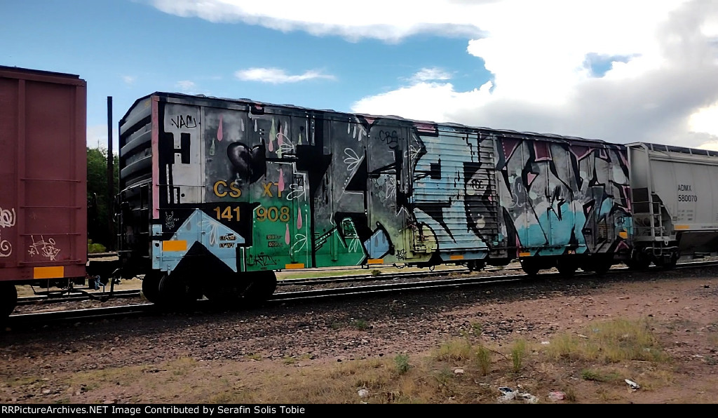 CSX 141908 Con Grafiti 